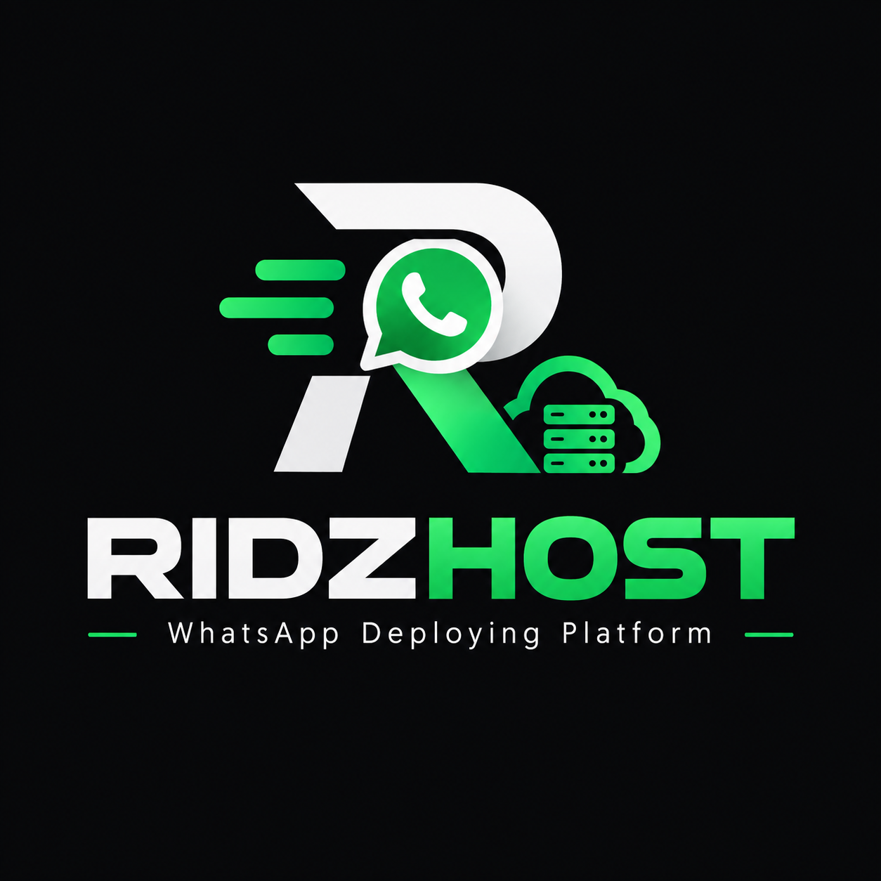 RIDZHOST logo